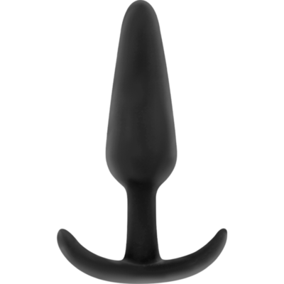 Alternative view of BLACK&SILVER - PLUG ANAL DE SILICONE HANSEL COM CABO PEQUENO