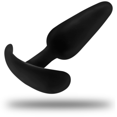 Black&silver - plug anal de silicone hansel com cabo pequeno - image 4