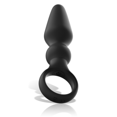 Alternative view of BLACK&SILVER - PLUGUE ANAL DE SILICONE PODEROSO OZZY