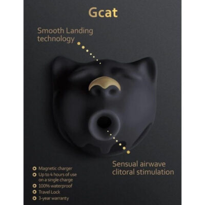 Alternative view of G-VIBE - GCAT MYSTIC SUCKER DE CLITÓRIS PRETO