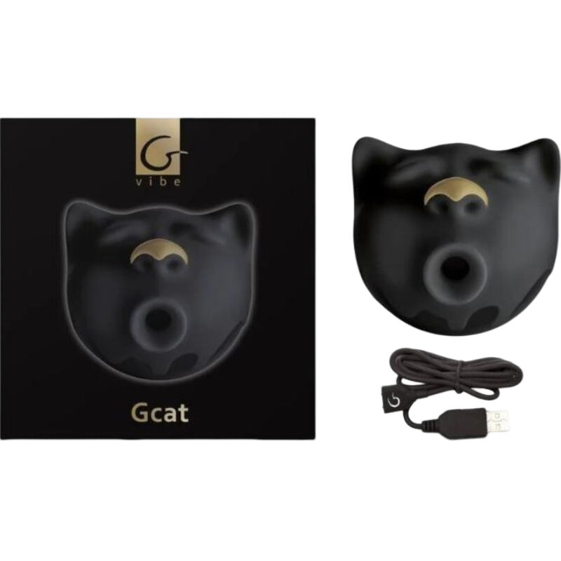 G-VIBE - GCAT MYSTIC SUCKER DE CLITÓRIS PRETO 4 G-vibe - gcat mystic sucker de clitóris preto - image 4