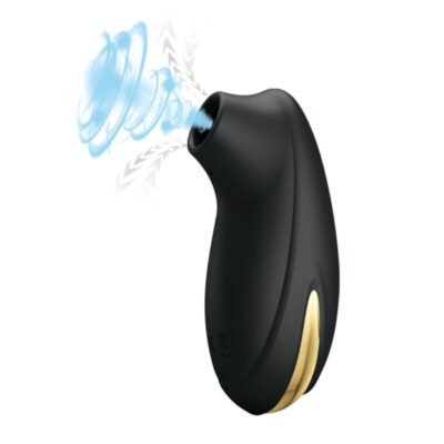Pretty love - massageador de sucção recarregável de luxo preto pretty love c-type caliente. Pt
