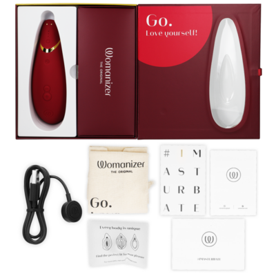 Womanizer - premium 2 estimulador clitorial bordeaux womanizer caliente. Pt