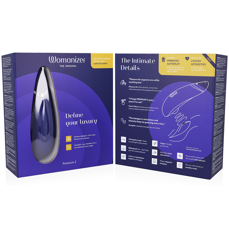 WOMANIZER - PREMIUM 2 ESTIMULADOR CLITORIAL BLUEBERRY 7 Womanizer - premium 2 estimulador clitorial blueberry - image 7