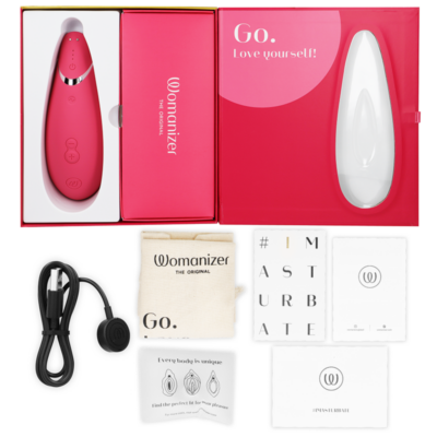 Womanizer - premium 2 estimulador clitorial raspberry womanizer caliente. Pt