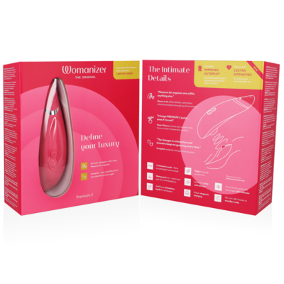 Womanizer - premium 2 estimulador clitorial raspberry womanizer caliente. Pt