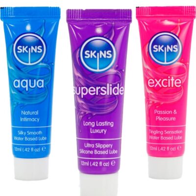 Alternative view of SKINS - KIT DE LUBRIFICANTES VITAL AQUA, SUPERSLIDE E EXCITE 3 x 12 ML