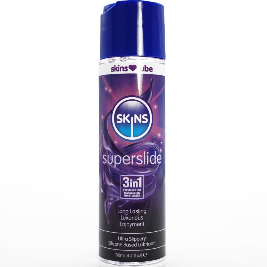 SKINS - SUPERSLIDE LUBRIFICANTE À BASE DE SILICONE 130 ML 1 Skins - superslide lubrificante à base de silicone 130 ml