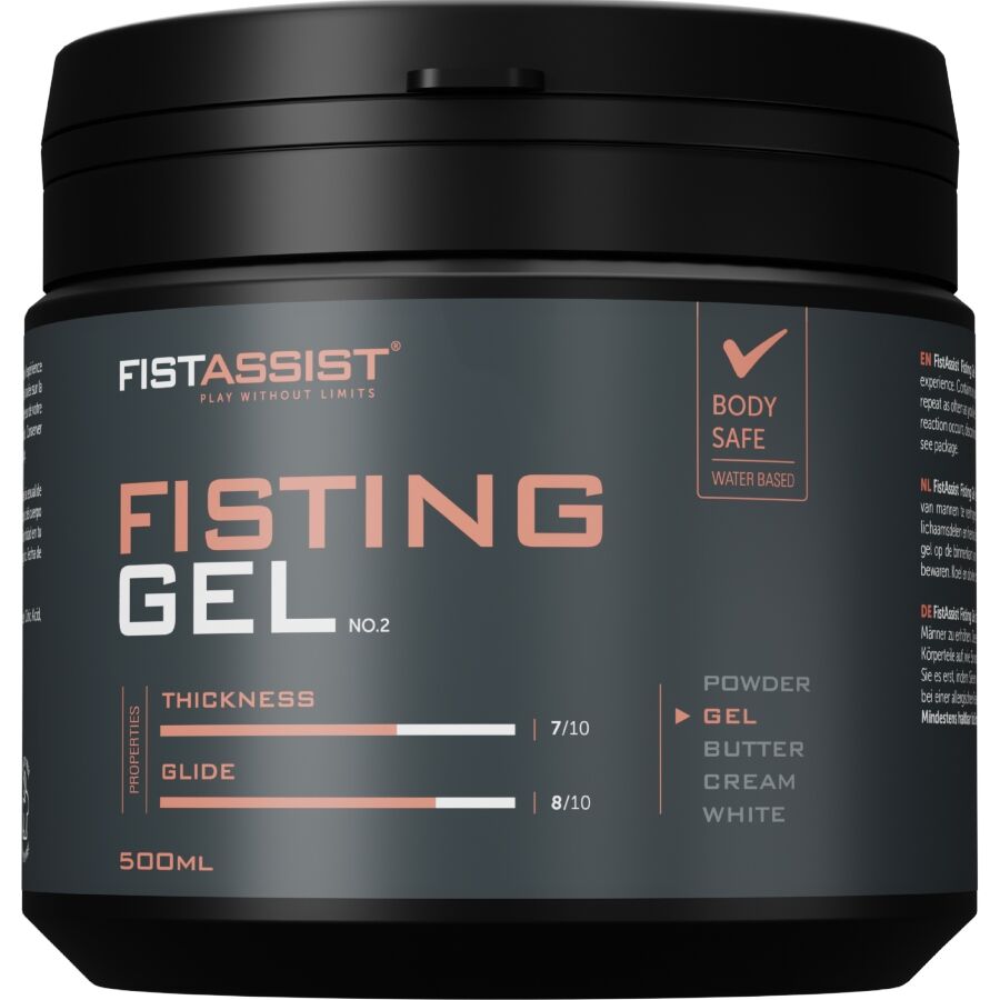 COBECO - FIST ASSIST FISTING GEL EXTRA GROSSO À BASE DE ÁGUA 500 ML 1 Cobeco - fist assist fisting gel extra grosso à base de água 500 ml
