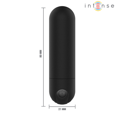 Intense - karen mini vibratório bullet recarregável preto intense fun caliente. Pt