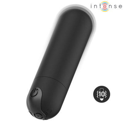 Intense - karen mini vibratório bullet recarregável preto intense fun caliente. Pt