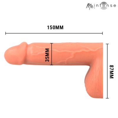 Mr intense - floppy packer pênis flacido realista com testículos tamanho m mr. Intense dildos caliente. Pt
