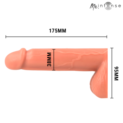 Mr intense - floppy packer pênis flacido realista com testículos tamanho g mr. Intense dildos caliente. Pt