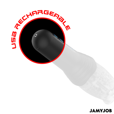 Jamyjob - spinjob 2. 0 masturbador com empurração e rotação jamyjob caliente. Pt
