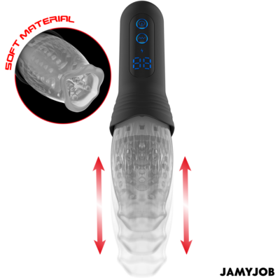 Alternative view of JAMYJOB - SPINJOB 2.0 MASTURBADOR COM EMPURRAÇÃO E ROTAÇÃO