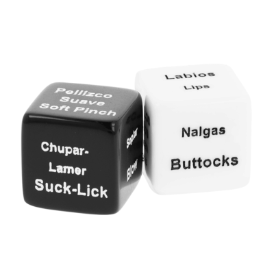 Alternative view of BLACK&SILVER - DADOS PARA CASAIS ES/EN