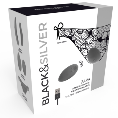 Black&silver - estimulador de controle remoto zara com cala grtis black&silver caliente. Pt