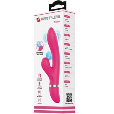Pretty love - vibrador e sucção willow rabbit pretty love caliente. Pt