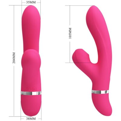Pretty love - vibrador e sucção willow rabbit pretty love caliente. Pt