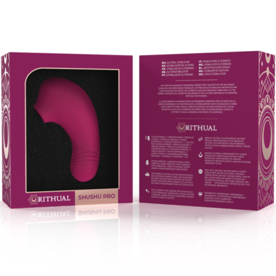 RITHUAL - ESTIMULADOR DE CLITÓRIS DE BOLSO SHUSHU PRO 2 PODEROSOS MOTORES ORQUÍDEA 11 Rithual - estimulador de clitóris de bolso shushu pro 2 poderosos motores orquídea rithual caliente. Pt