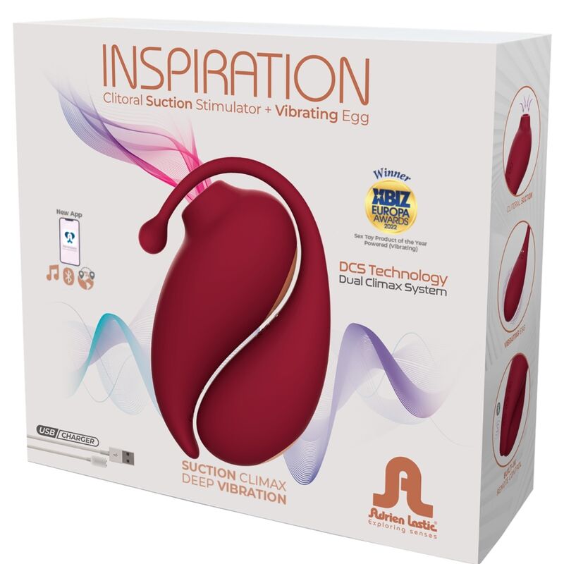 ADRIEN LASTIC - SUCKER DE CLITÓRIS DE INSPIRAÇÃO + OVO VIBRATÓRIO VERMELHO - APLICATIVO GRATUITO 9 Adrien lastic - sucker de clitóris de inspiração + ovo vibratório vermelho - aplicativo gratuito - image 9