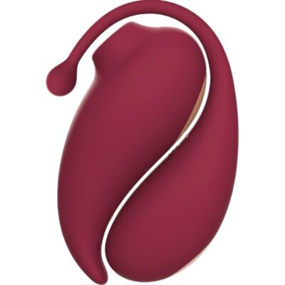 Alternative view of ADRIEN LASTIC - SUCKER DE CLITÓRIS DE INSPIRAÇÃO + OVO VIBRATÓRIO VERMELHO - APLICATIVO GRATUITO