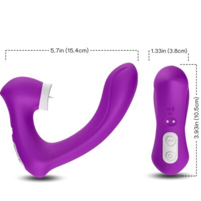 Armony - secretkiss licking clitóris vibratório e vibrador curvo roxo armony stimulators caliente. Pt