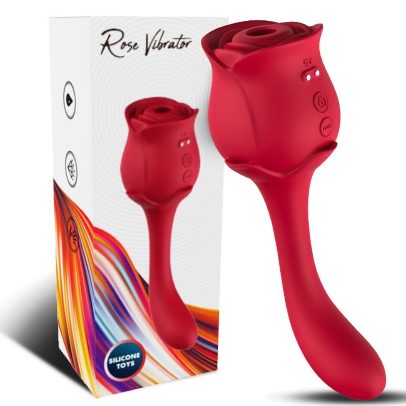 ARMONY - ROSELOVER SUCÇÃO E ESTIMULADOR DE CLITÓRIS VERMELHO 1 Armony - roselover sucção e estimulador de clitóris vermelho
