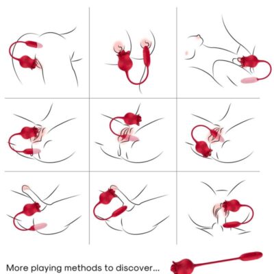 Armony - roselip licking vibrando clitório e vibrador vermelho armony stimulators caliente. Pt