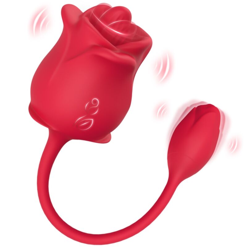 ARMONY - ESTIMULADOR DE SUCÇÃO E VIBRADOR 2 EM 1 ROSA 10 MODOS COM CAUDA VERMELHA 5 Armony - estimulador de sucção e vibrador 2 em 1 rosa 10 modos com cauda vermelha - image 5