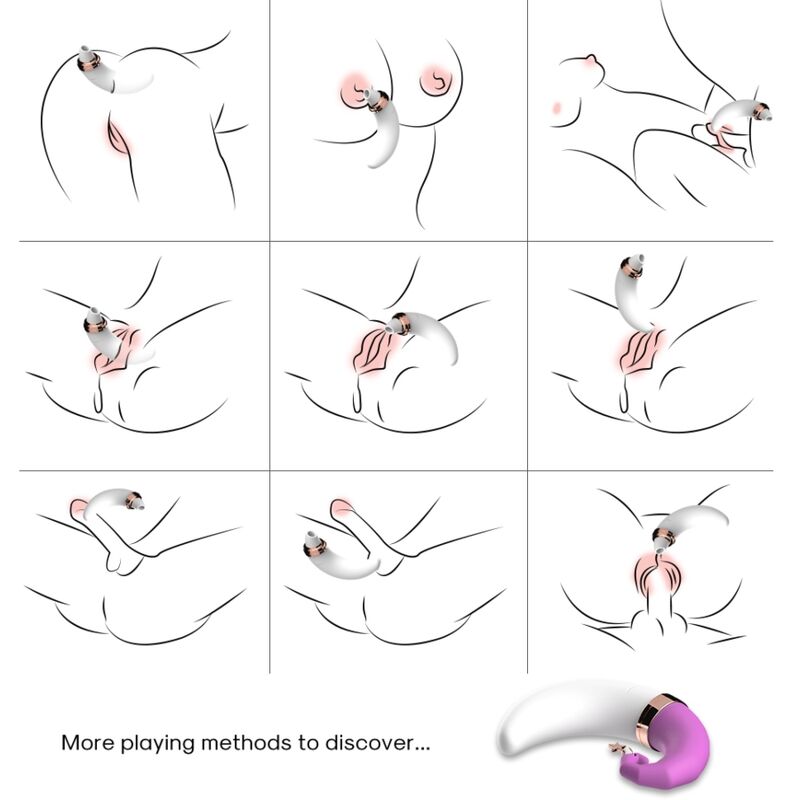 ARMONY - SWEETMOON CLITORIS E VENTOSA PARA PONTO G ROSA 4 Armony - sweetmoon clitoris e ventosa para ponto g rosa - image 4
