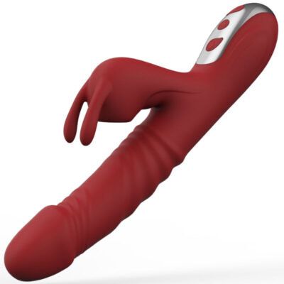 Armony - vibrador suck & suction rabbit burgundy - image 4