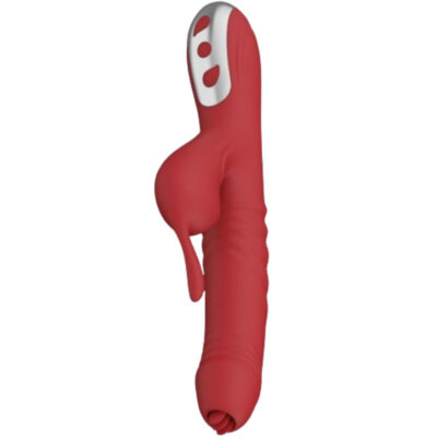 Armony - vibrador e sucção com língua estimulante burgundy - image 3