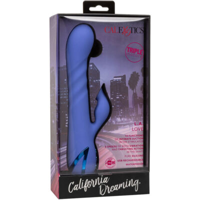 Calexotics - la love vibrador e sucção azul da california dreaming calexotics caliente. Pt