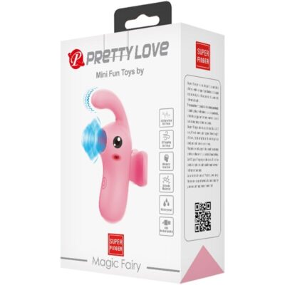 Pretty love - mini brinquedos divertidos da magic fairy vibrador e sucker pretty love smart caliente. Pt