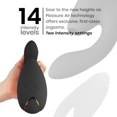Womanizer - duo 2 estimulador preto womanizer caliente. Pt