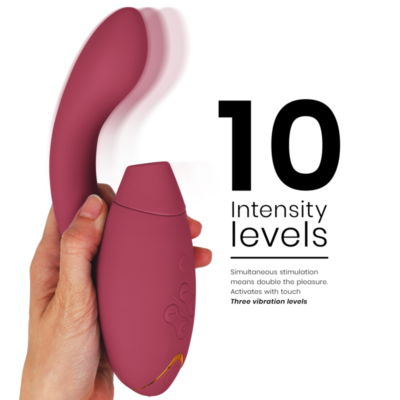 Womanizer - duo 2 estimulador bordeaux womanizer caliente. Pt