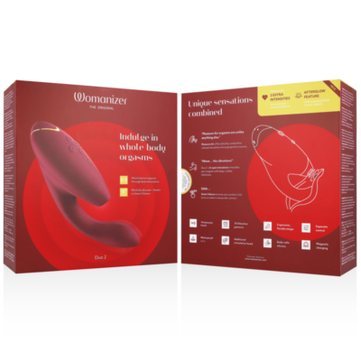 Womanizer - duo 2 estimulador bordeaux womanizer caliente. Pt