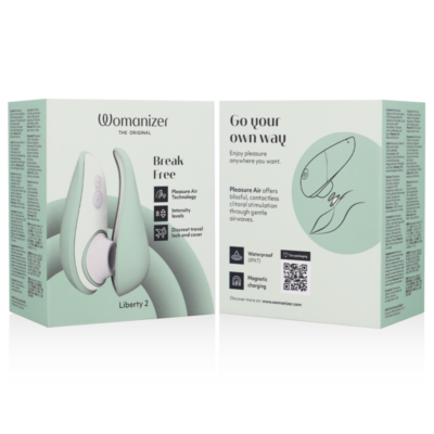 Womanizer - liberty 2 estimulador de clitóris e sucção verde claro womanizer caliente. Pt