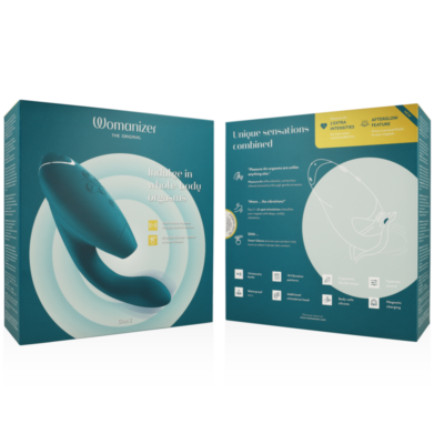 Womanizer - duo 2 estimulador blue petrol womanizer caliente. Pt