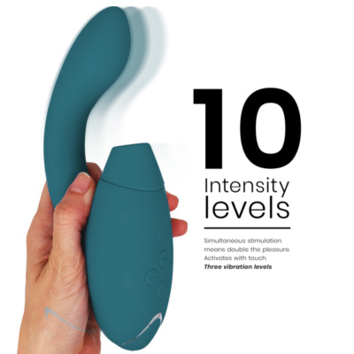 Womanizer - duo 2 estimulador blue petrol womanizer caliente. Pt