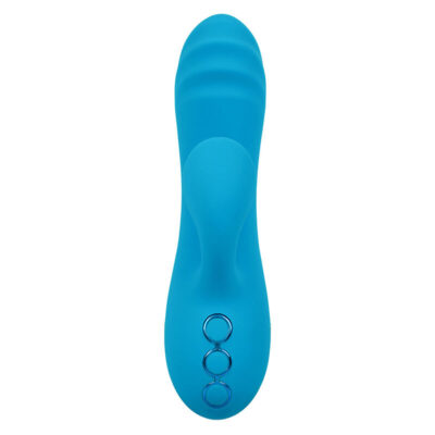 Calexotics - sunset beach seducer vibrador e estimulador 10 funções azul calexotics caliente. Pt