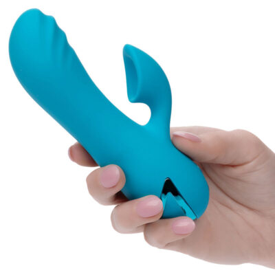 Calexotics - sunset beach seducer vibrador e estimulador 10 funções azul calexotics caliente. Pt