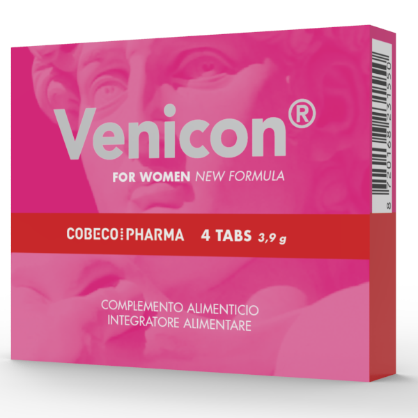 COBECO - VENICON SUPLEMENTO PARA LIBIDO FEMININO 4 CÁPSULAS 1 Cobeco - venicon suplemento para libido feminino 4 cápsulas