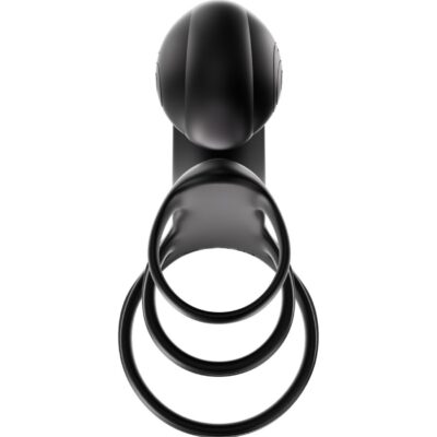 Snail vibe - anel de casal jovi arc com controle remoto preto snail vibe caliente. Pt