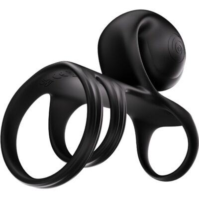 Snail vibe - anel de casal jovi arc com controle remoto preto snail vibe caliente. Pt