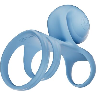 Snail vibe - anel de casal jovi arc com controle remoto azul snail vibe caliente. Pt