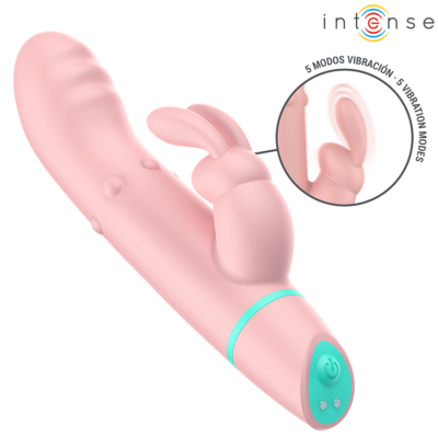 Intenso - alvin rabbit stimulator & rolling vibrating + oscilante intense high tech caliente. Pt