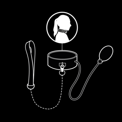 Fetish submissive bondage - coleira de estrangulamento inflável com corrente fetish submissive extreme caliente. Pt