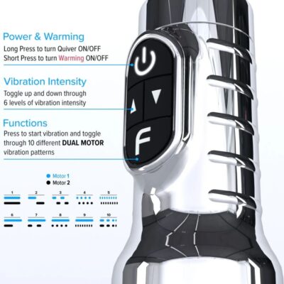 Fleshlight - quiver masturbador vaginal vibratório recarregável fleshlight caliente. Pt
